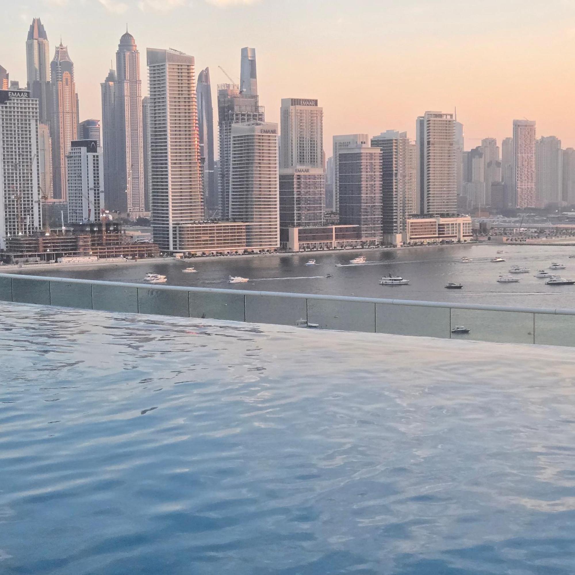 1 Bedroom 65M2, Infinity Pool, West Beach, Noise Insulation Dubai Eksteriør bilde