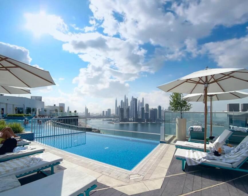 1 Bedroom 65M2, Infinity Pool, West Beach, Noise Insulation Dubai Eksteriør bilde