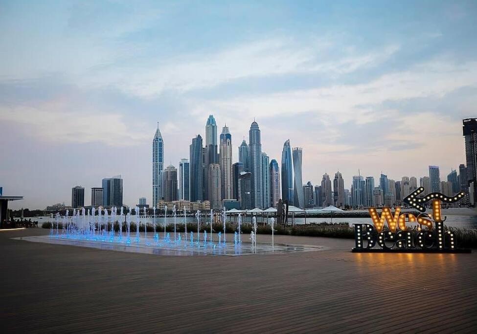 1 Bedroom 65M2, Infinity Pool, West Beach, Noise Insulation Dubai Eksteriør bilde
